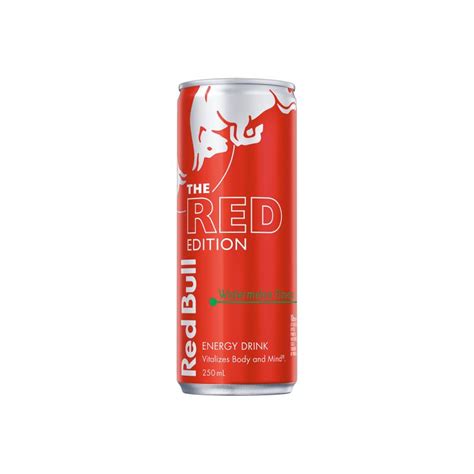 Red Bull The Red Edition Watermelon Can Ml Mixers Super Liquor