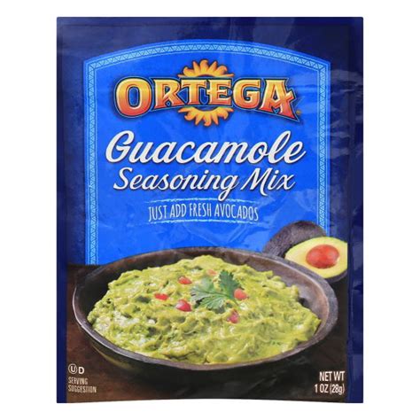 Ortega Guacamole Seasoning Mix 1 Oz Packet