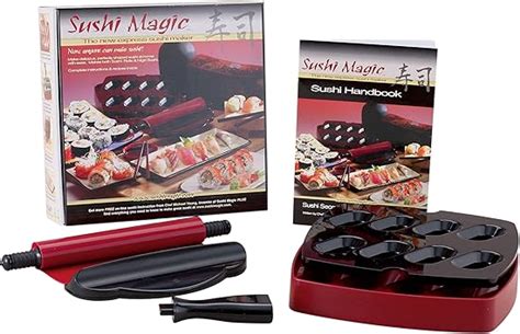 Amazon.com | Sushi Magic Sushi Making Kit: Kitchen Tool Sets: Sushi Plates