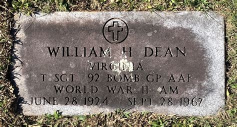 William Howard Dean Find A Grave Gedenkplek