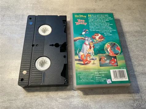 VHS ROX ET Rouky Walt Disney CASSETTE VIDEO VIDEOCASSETTE K7 FR EUR 4