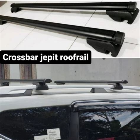 Jual Xpander Cross Crossbar Jepit Roof Rail Palang Roof Rack Bagasi