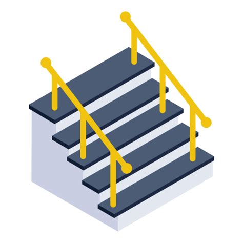 Stairs Generic Isometric Icon