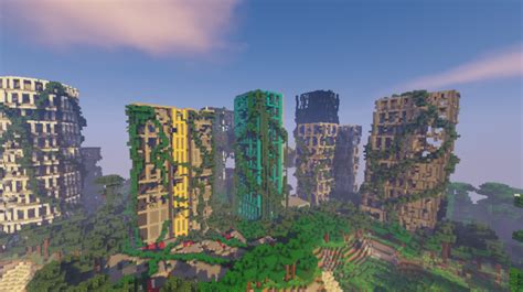 POST APOCALYPTIC CITY Minecraft Map