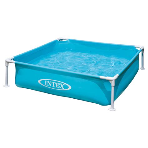 Piscina Infantil Intex Mini Small Frame De Forma Cuadrada Piscinas