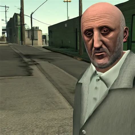 Mike Ehrmantraut In Grove Street Screenshot From The Stable