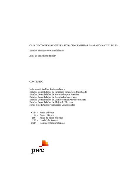 PDF CAJA DE COMPENSACIÓN DE ASIGNACIÓN FAMILIAR LA ARAUCANA Y