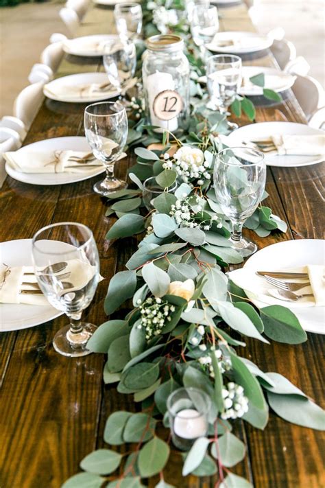 Romantic Greenery Wedding Centerpieces For Weddinginclude