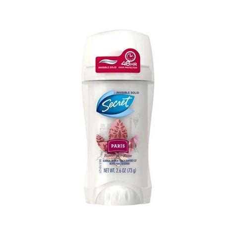 Secret Paris Romantic Rose Invisible Solid Antiperspirantdeodorant