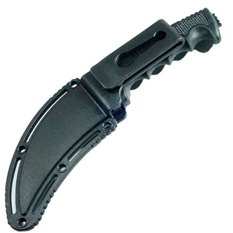 Ripley Navaja Karambit Maxi Black Inferno Funda Con Grip Al