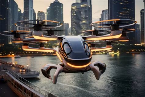 Sky Taxi IKN Tiba Di Balikpapan Mimpi Indonesia Miliki Kota Futuristik