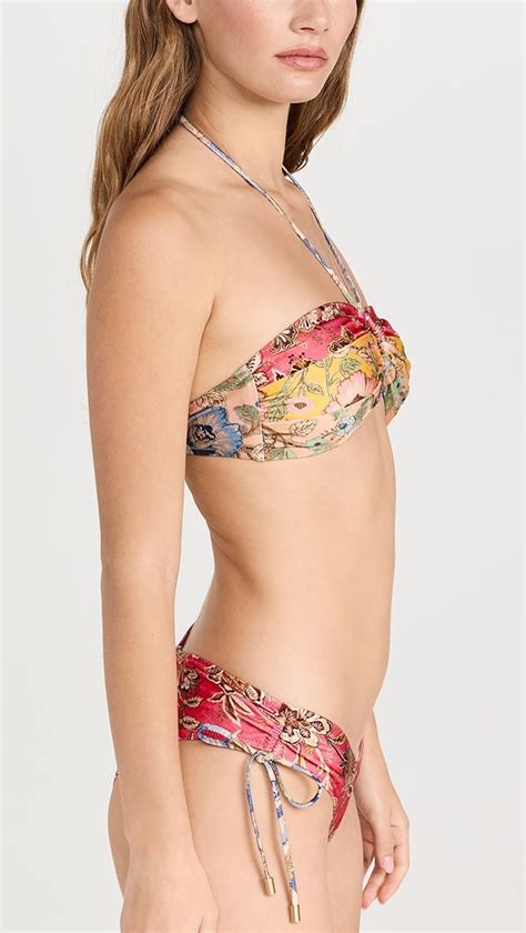 Zimmermann Junie Panelled Halter Bikini Set Shopbop