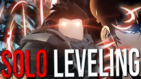 New Solo Leveling Game On Roblox Solo Blox Leveling Roblox Youtube