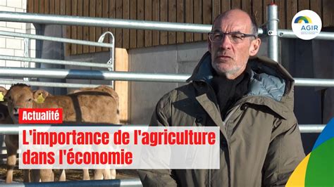 L importance de l agriculture dans l économie YouTube