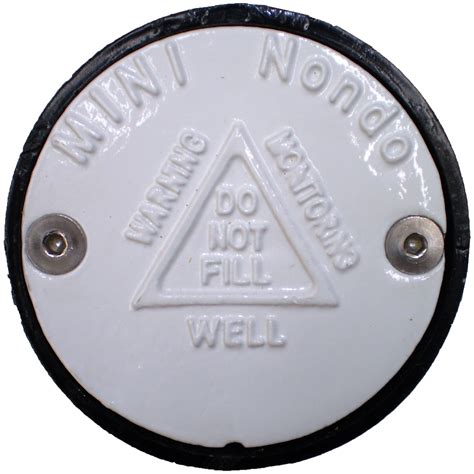 Mini Nondo 150 Flush Mounted Well Cover For Monitoring Wells And Soil