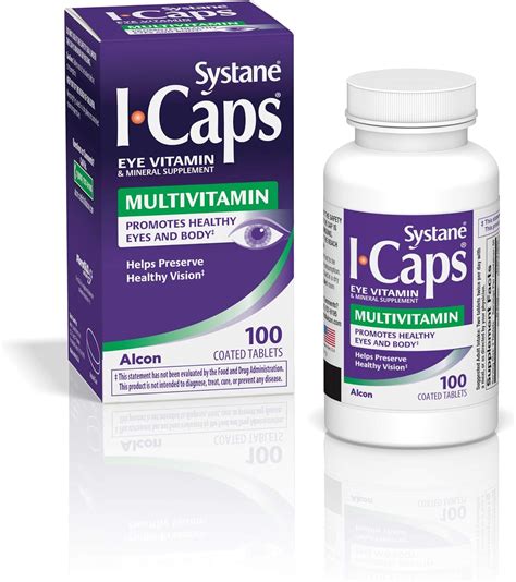 Systane Icaps Multivitamínico Para La Salud Ocular Chile Ubuy