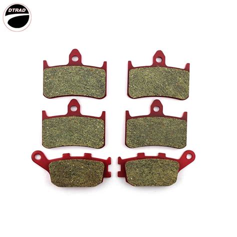 Motorcycle CARBON CERAMIC BRAKE PAD Front Rear For HONDA CBR 900 92 97