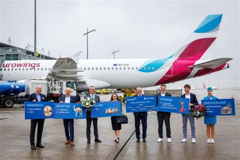 Eurowings Opens Base At Nue Airport Albrecht D Rer Airport N Rnberg