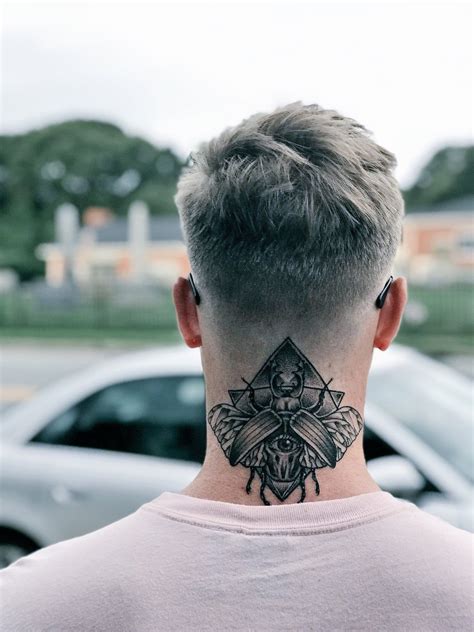 Back Of Neck Tattoos For Men