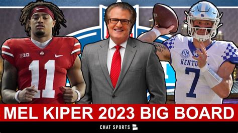 Mel Kiper’s 2023 Nfl Draft Big Board Espn Top 25 Prospect Rankings