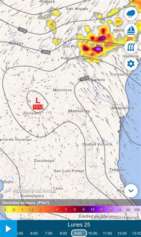 Meteored Mx On Twitter Probabilidad De Tormentas Severas En Las