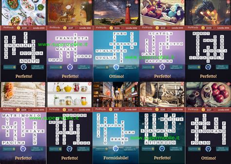 Soluzione Pixwords Scenes Answers Super Mobile