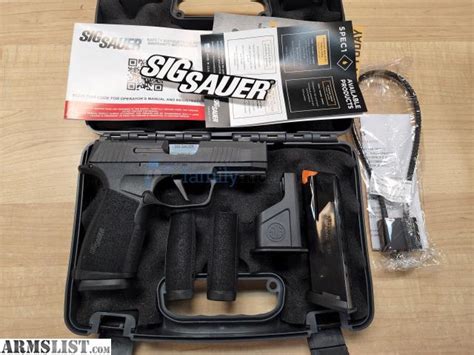 ARMSLIST For Sale Sig Sauer P365 X Macro 9mm 3 1 17rd 365XCA 9 COMP