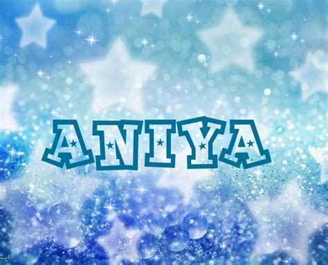 Pictures With Name Aniya