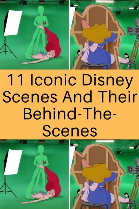 11 iconic disney scenes and their behind the scenes – Artofit