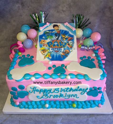 Paw Patrol Celebration Tier Cake – Tiffany's Bakery