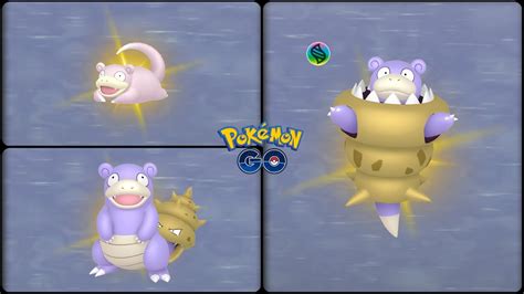 Pokemon Go Evolving Shiny Slowpoke Into Slowbro And Mega Shiny Slowbro