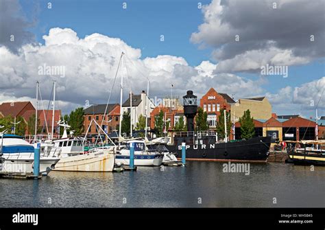 The Marina Hull East Yorkshire England Uk Stock Photo Alamy