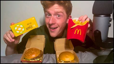 Asmr Surf Turf Mcdonalds Mukbang Youtube