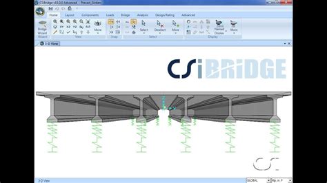 Csibridge 04 Design Of Precast Concrete Composite Girder Bridges