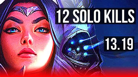 IRELIA Vs JAX TOP 12 Solo Kills Legendary 19 3 2 KR Master 13