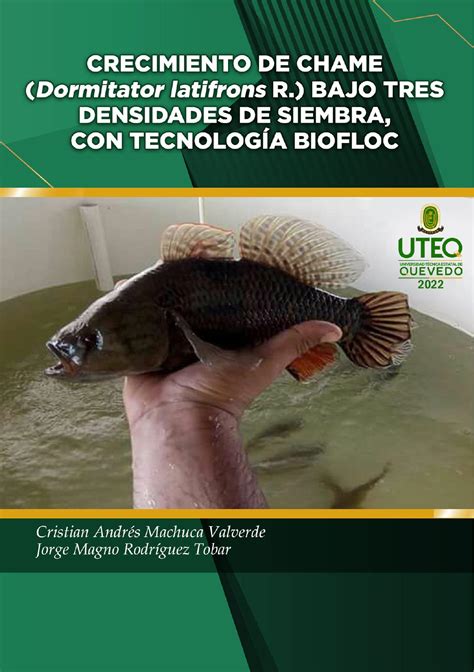 Crecimiento De Chame Dormitator Latifrons R Bajo Tres Densidades De