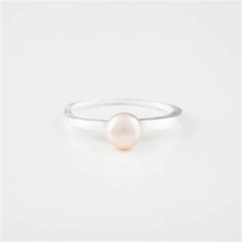 Pearl Silver Ring - Ornato Jewellery