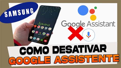 Como Desativar O Google Assistente No Celular Samsung Youtube