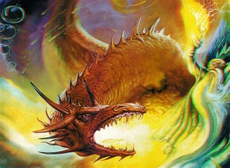 Dungeons and Dragons Original Book Cover Illustration