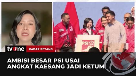 Grace Natalie Target PSI 3 Besar Di Pemilu 2024 Kabar Petang TvOne