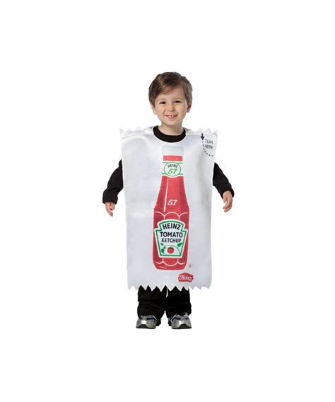 Heinz Ketchup Packet Kids Costume Ketchup Costumes