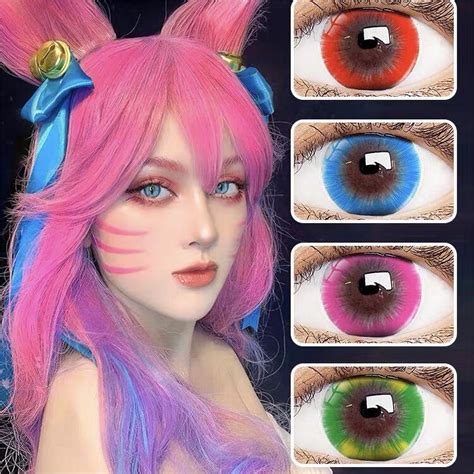 Cosplay Colored Contact Lenses （two Pieces）yv47197 Youvimi