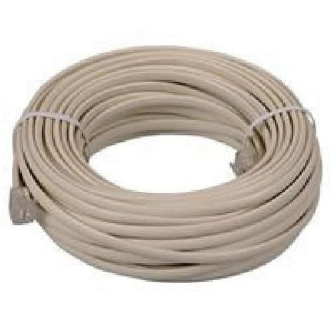 Oem 100 Feet Telephone Phone Extension Cord Cable Line Wire