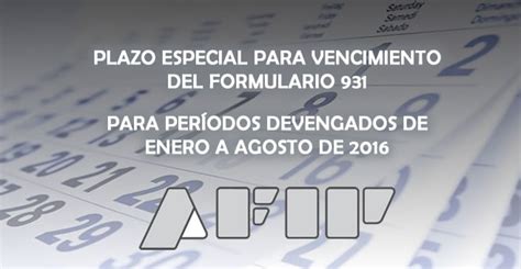 Afip Nuevo Plazo Para Presentar Ddjj De Recursos De La Seguridad Social Econoblog