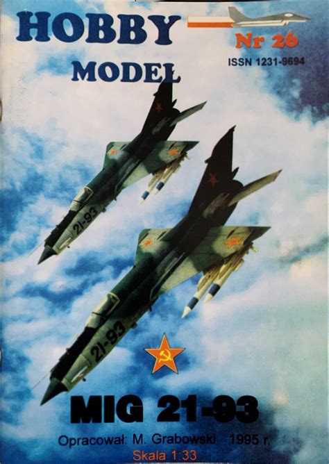 Model kartonowy MIG 21-93 REPRINT! Żnin • OLX.pl
