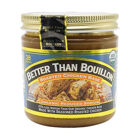 Organic Reduced Sodium Roasted Chicken Bouillon Base 8 Oz At Whole Foods Market