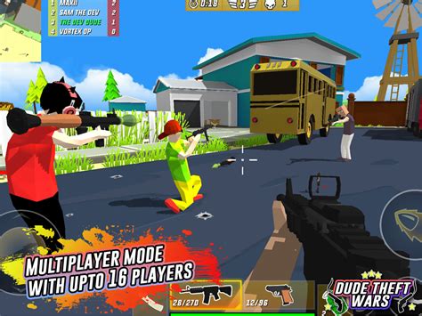 Dude Theft Wars Fps Open World App Voor Iphone Ipad En Ipod Touch