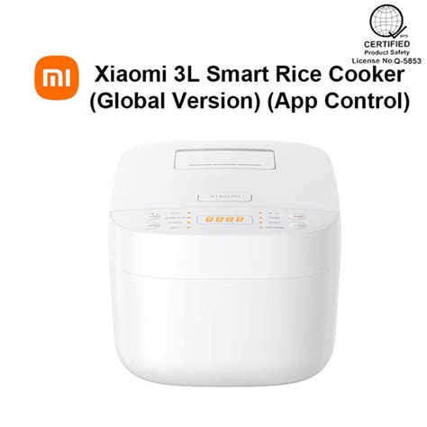 Global Version Xiaomi L Smart Multifunctional Rice Cooker App Controls