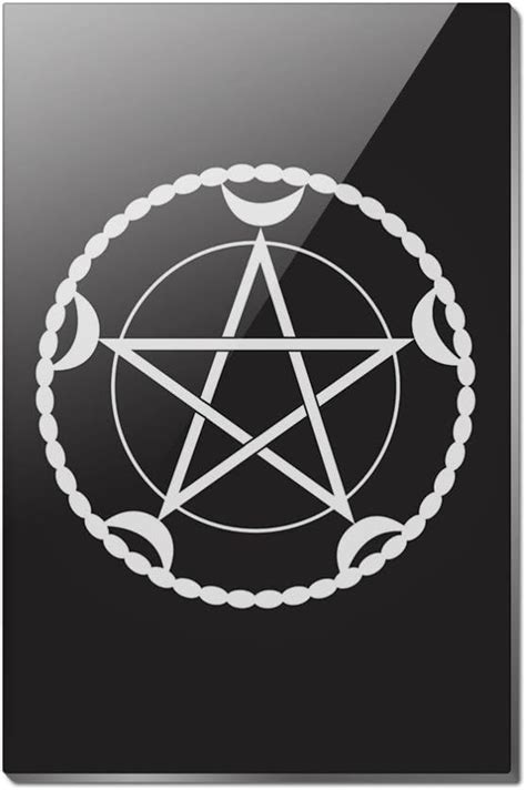 Amazon Pentacle Pentagram Moon Goddess Wiccan Witch Nature