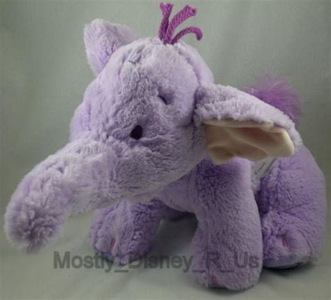 NEW Disney Pooh Movie Lumpy Heffalump Purple Plush 11 | #129166369